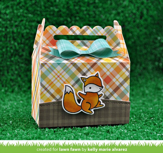 Lawn Fawn - Scalloped Treat Box - Cuts
