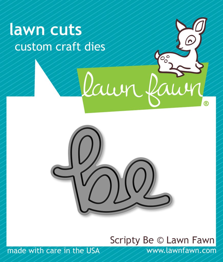 Lawn Fawn - Scripty Be - Cuts