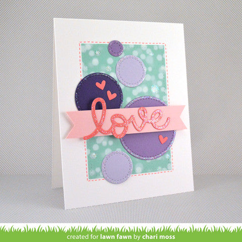 lawn fawn lawn cuts die scripty love