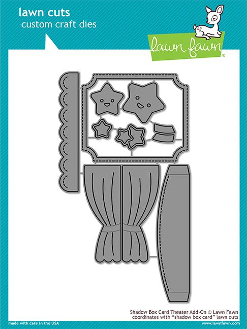 Lawn Fawn - Shadow Box Card Theater Add-On - Stanzen