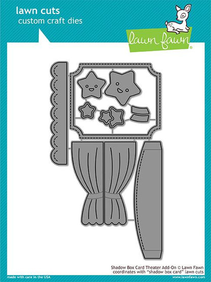 Lawn Fawn - Shadow Box Card Theater Add-On - Stanzen