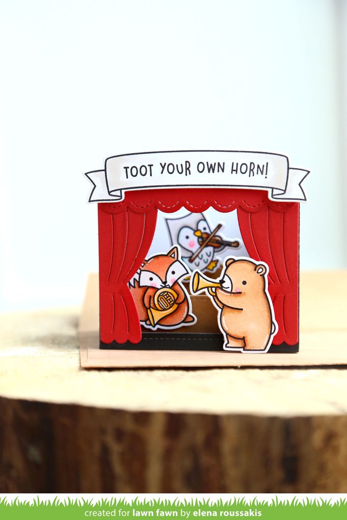 Lawn Fawn - Shadow Box Card Theater Add-On - Stanzen