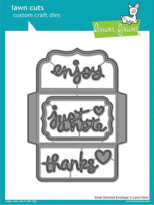 Lawn Fawn - Small Stitched Envelope - Cuts