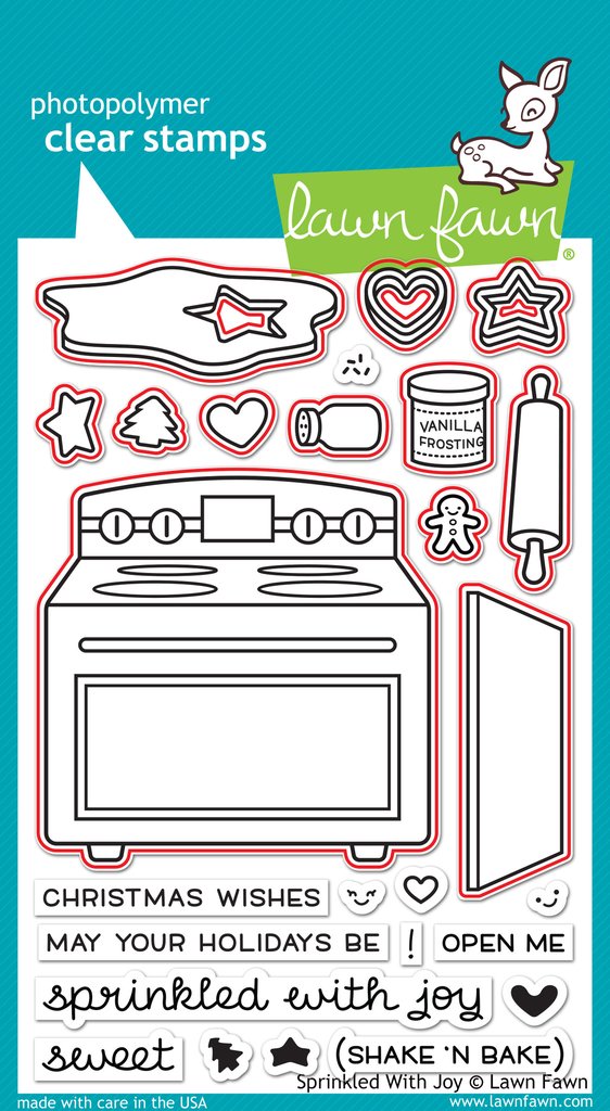 Lawn Fawn - Sprinkled With Joy - Cuts