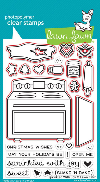 Lawn Fawn - Sprinkled With Joy - Cuts