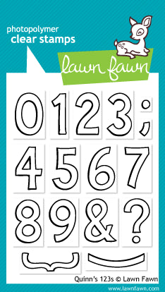 Quinns 123 by Lawn Fawn