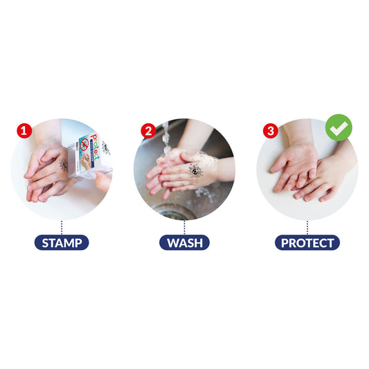 Protect Kids Stamp Stop Corona Stempel 