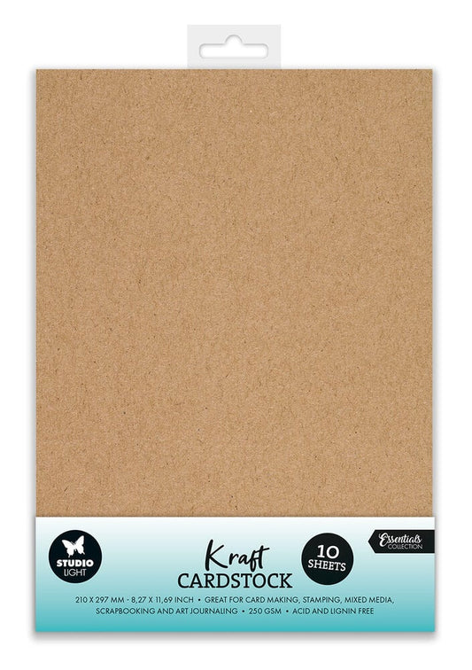 Studio Light - Cardstock A4 250 GSM Kraft