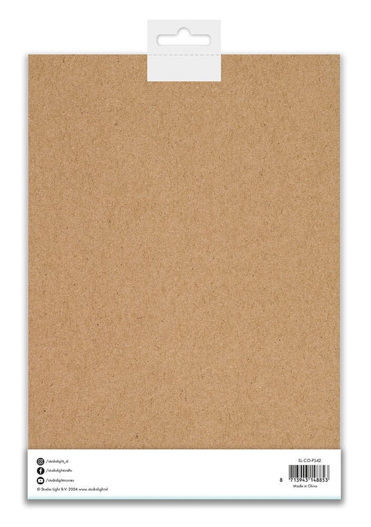 Studio Light - Cardstock A4 250 GSM Kraft