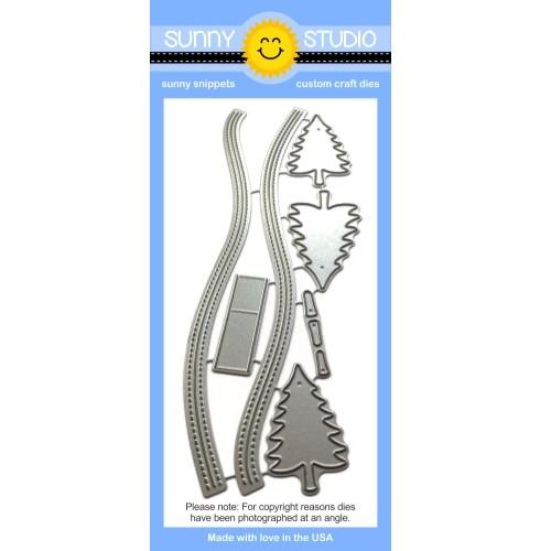 Sunny Studio - Woodland Borders - Stanzen