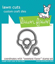 Lawn Fawn - Sweetest Flavor - Stanzen