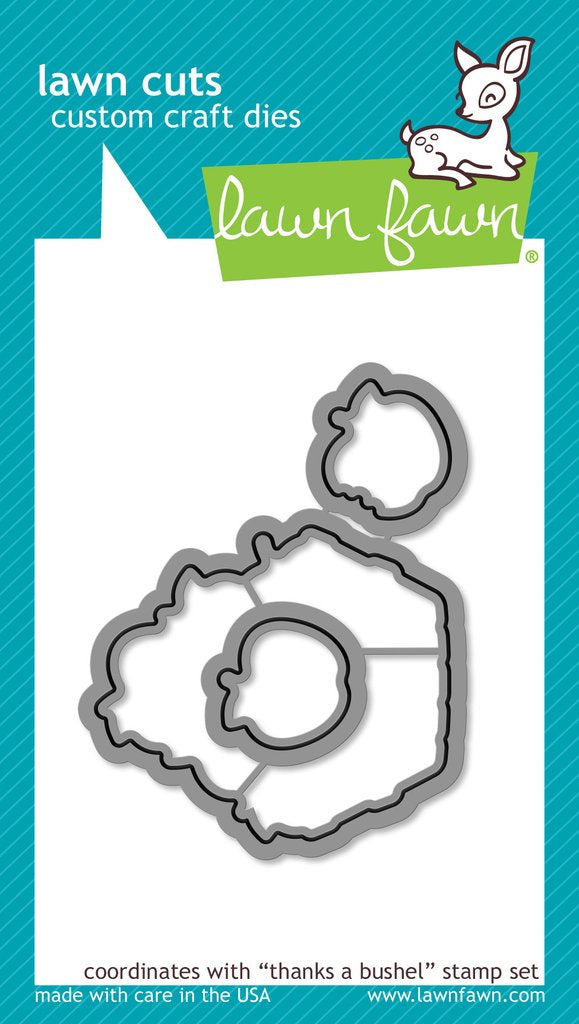 Lawn Fawn - Thanks A Bushel - Cuts