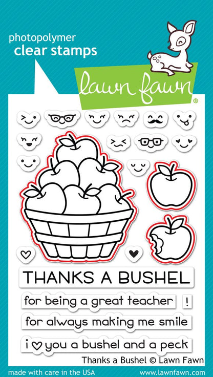 Lawn Fawn - Thanks A Bushel - Cuts