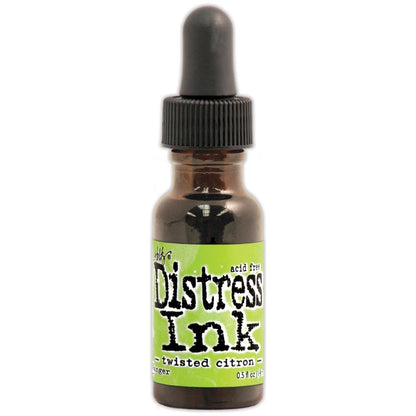 Tim Holtz Distress Ink Reinker Twisted Citron