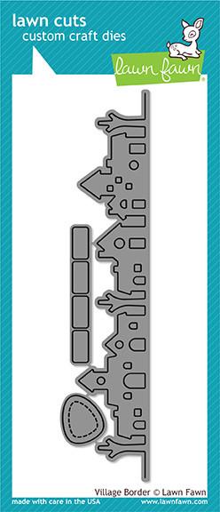 Lawn Fawn - Village Border - Stanze