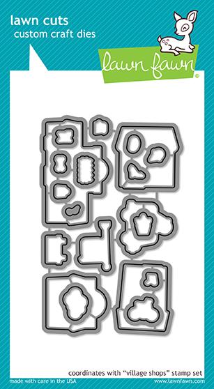 Lawn Fawn - Village Shops - Stanzen