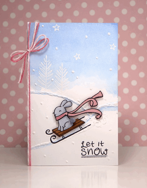 Beispielbild 2 Winter Bunny by Lawn Fawn