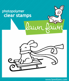 Winter Bunny by Lawn Fawn