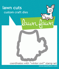 Lawn Fawn Lawn Cuts Winter Owl