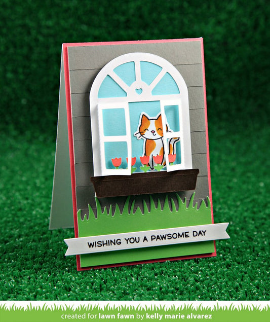 Lawn Fawn - Wonderful Window - Stanze