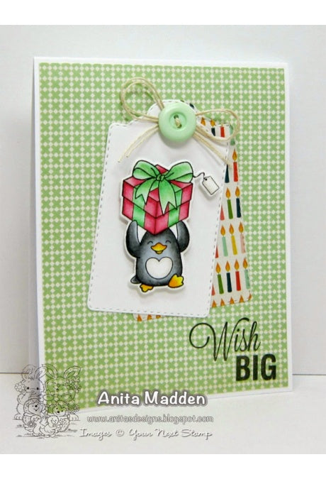 Your Next Stamp Die Set - Winter Fun Tag