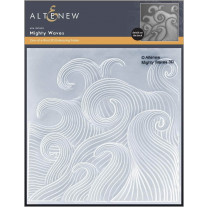 Altenew - 3D Embossing Folder - Mighty Waves