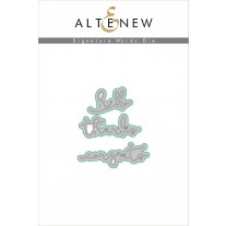 Altenew - Signature Words  - Stanzen