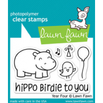 Lawn Fawn - Year Four - Clear Stamps 2x3