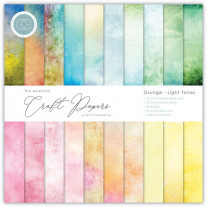 Craft Consortium - Paper Pad Grunge - Light Tones 6x6