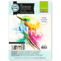 Florence - Watercolor Paper - A4 Smooth 300 g/m2 100 Seiten