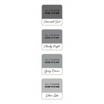 Altenew - Crisp Dye Ink Mini Cube Set - Gentlemen's Gray