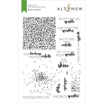 Altenew - Kind Confetti - Clear Stamp 6x8