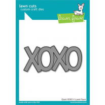 Lawn Fawn - Giant xoxo - Stand Alone Stanze