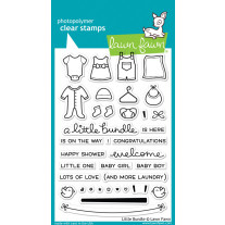 Lawn Fawn - Little Bundle - Clear Stamps 4x6