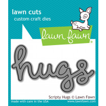 Lawn Fawn - Scripty Hugs - Stanze