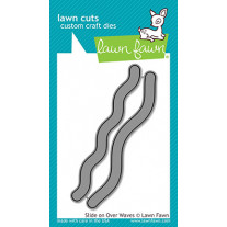 Lawn Fawn - Slide On Over Waves - Stanze