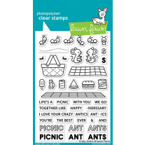 Lawn Fawn - crazy antics - Clear Stamp 4x6