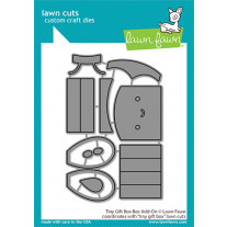 Lawn Fawn - tiny gift box bee add-on - Stanzen