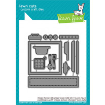 Lawn Fawn - magic picture changer oven add-on - Stanzen