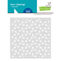 Lawn Fawn - Clover Background - 2 Layer Schablonen