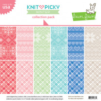 Lawn Fawn - Collection Pack 12x12 - Knit picky winter