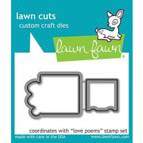 Lawn Fawn - love poems - Stanzen