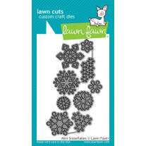 Lawn Fawn - Mini Snowflakes - Stanzen