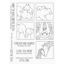 My Favorite Things - I'll Love You Forever - Clear Stamps 6x8