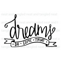Neat & Tangled - Dreams - Clear Stamps 2x3