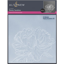 Altenew - 3D Embossing Folder - Peony Sunshine