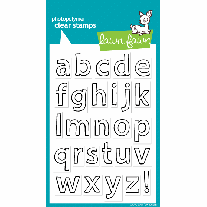 Lawn Fawn - Quinns ABC's - Clear Stamps 4x6