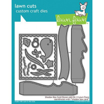 Lawn Fawn - Shadow Box Card Ocean Add-On - Stanzen