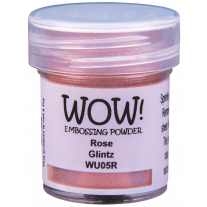 WOW! Embossing Powder - Glintz Rose 15ml