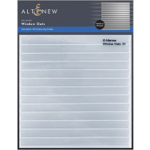 Altenew - 3D Embossing Folder - Window Slats